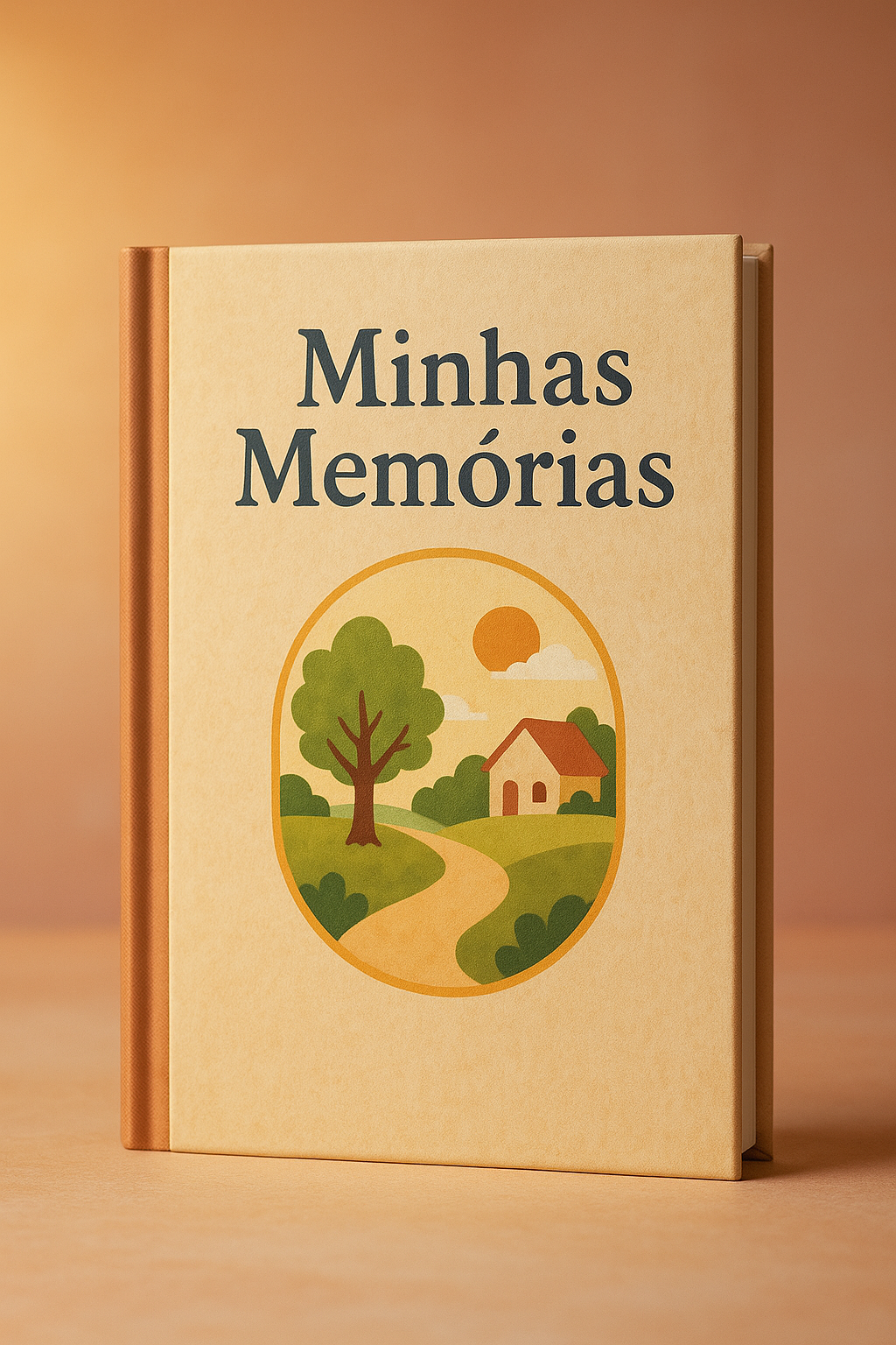 Exemplo de livro personalizado - Minhas Memórias